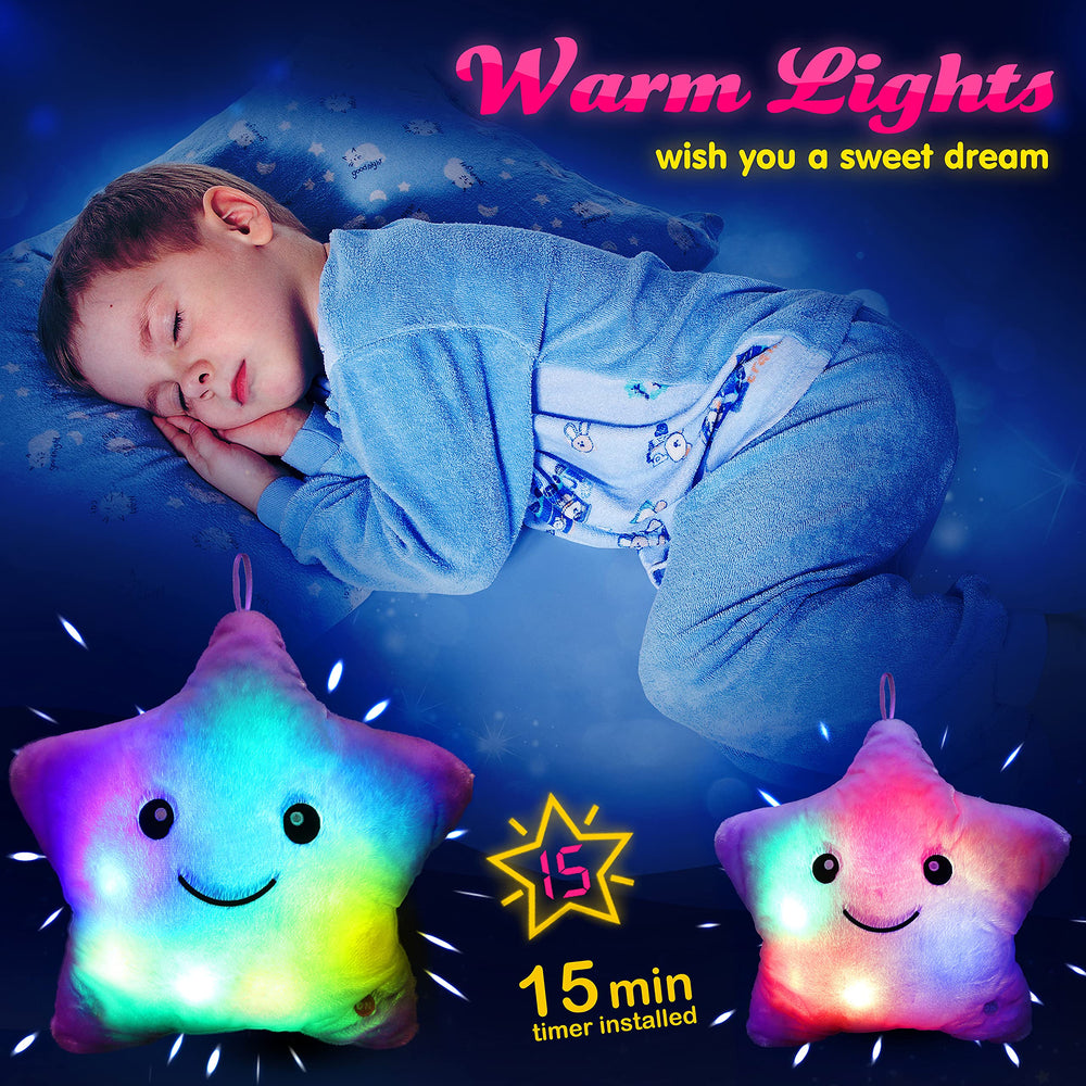WEWILL purple plush pillow makes a versatile kids gift