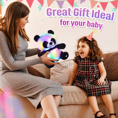 WEWILL soft plush panda with 100% PP cotton filling for gentle hugs.