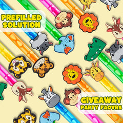 WHALEISLAND bubble wands suitable for indoor and outdoor use