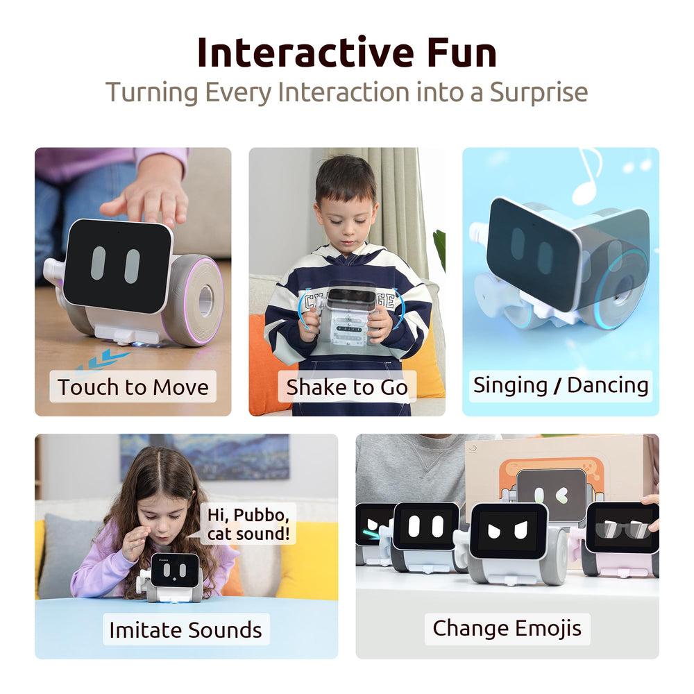 Pubbo Air accepts voice commands and remote control for flexible play