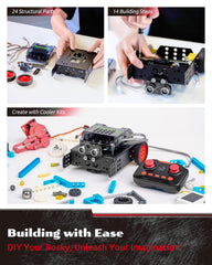 WhalesBot Rocky DIY modular build image highlights creative customization