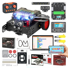 WhalesBot Rocky robot car promo shows engaging remote control play and early STEM curiosity