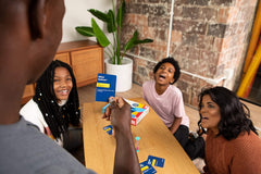 WHAT DO YOU MEME? Guess The Gibberish 400 cards stacked for quick, giggly rounds.