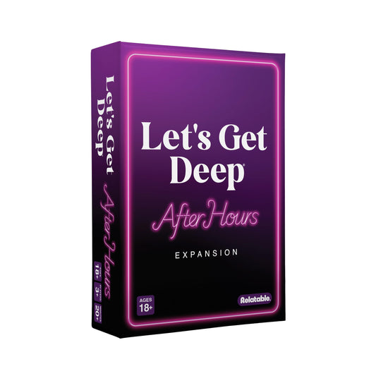 WHAT DO YOU MEME? Let’s Get Deep After Dark expansion cards spark intimate date-night conversations.
