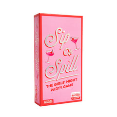 WHAT DO YOU MEME? box front showing Sip or Spill branding and instant-party appeal