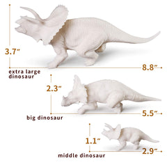 WhatStem 3D Dinosaurs Painting Kit paints and brushes for smooth coloring.