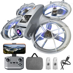 Wheat Run drone with camera front view for easy beginner setup and stable flight.