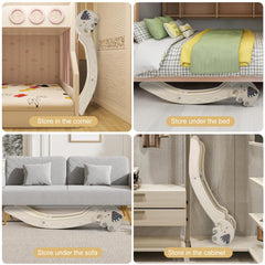 WHHKXY safety non-slip base on sofa surface for stability.
