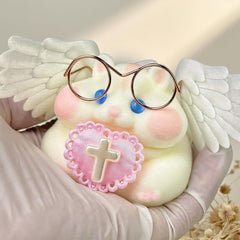 Handmade Taba Squishy Hamster Toy furry texture with minimal shedding