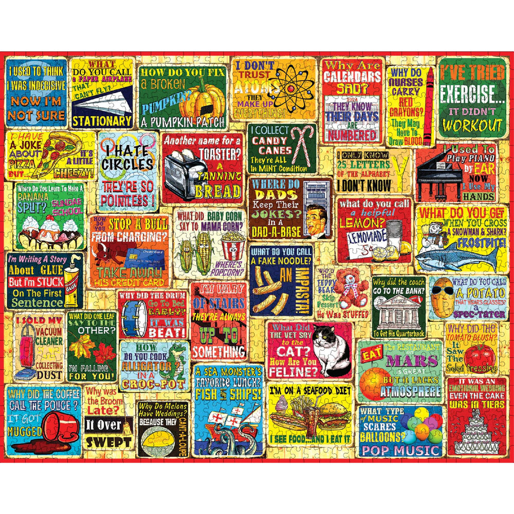 White Mountain 1000-piece puzzle provides a satisfying challenge for all ages.