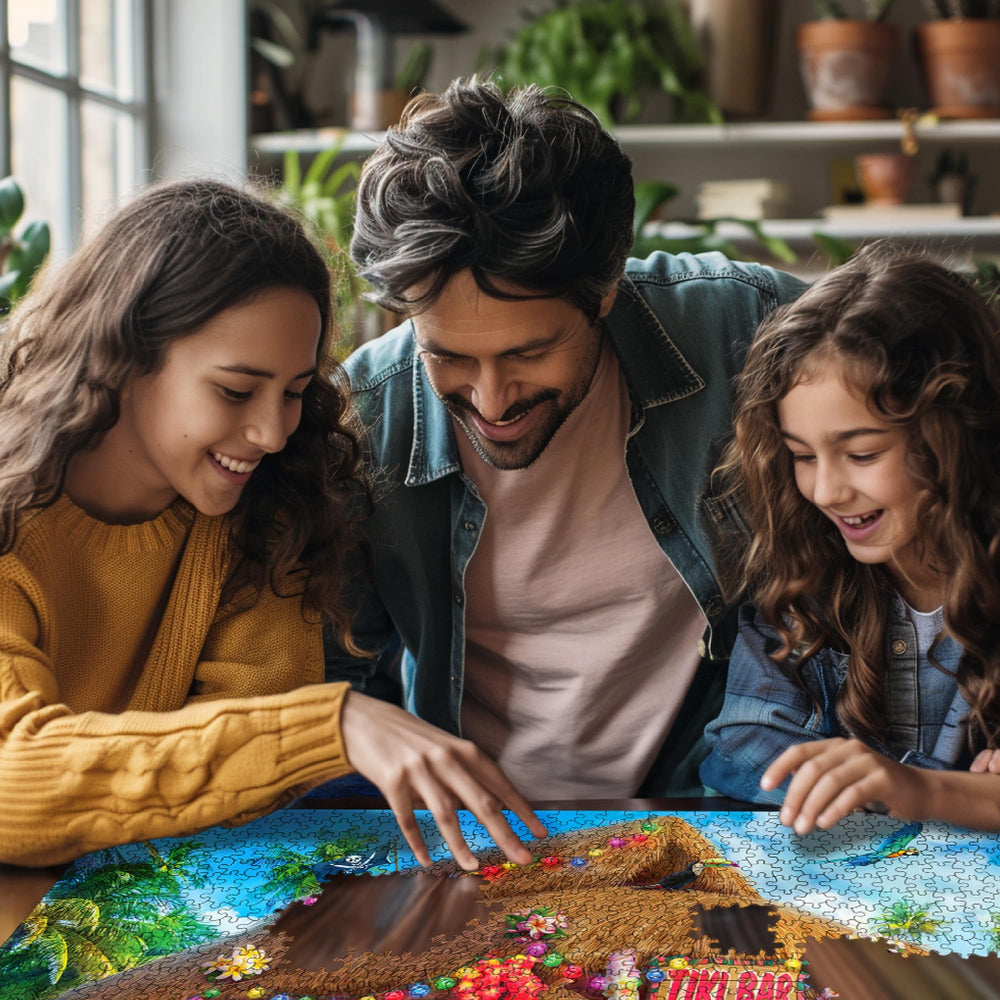 White Mountain artist Olena brings vivid art to life in this tropical puzzle.