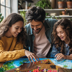 White Mountain artist Olena brings vivid art to life in this tropical puzzle.