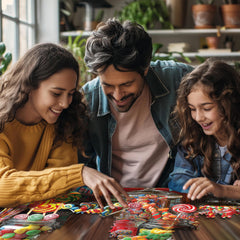 White Mountain Candy Store puzzle assembly family, perfect for collaborative hours and shared smiles.