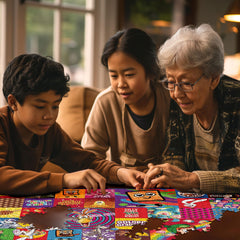 White Mountain Favorite Cereal Puzzle Made in USA with precision-cut pieces.