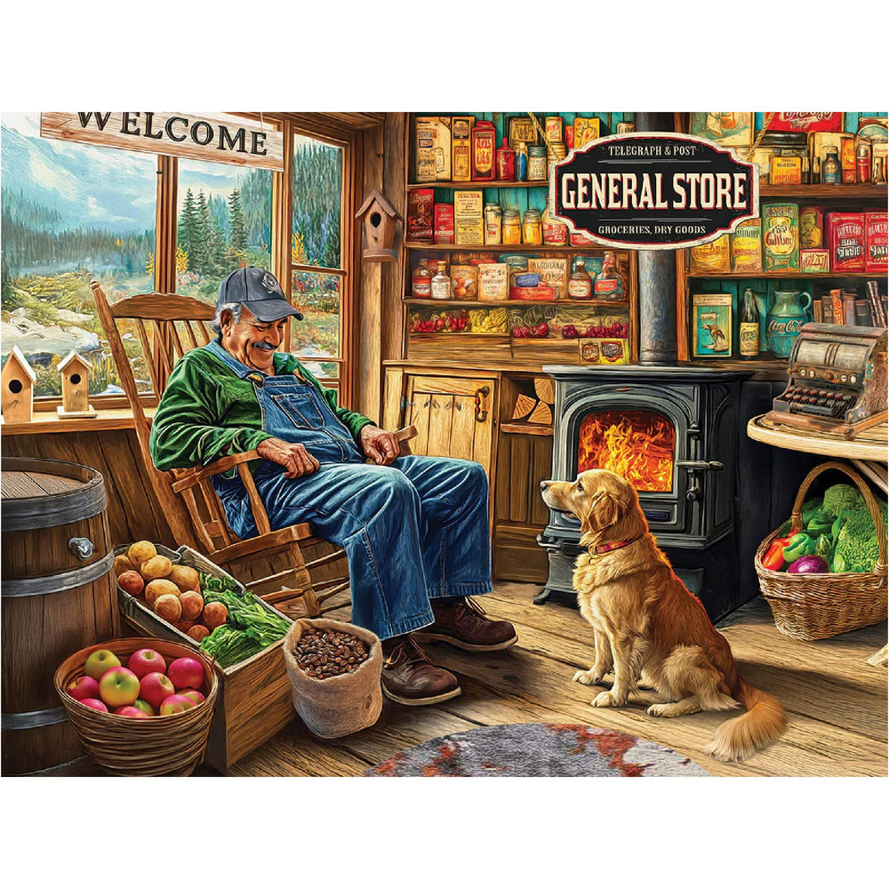White Mountain General Store puzzle interior, ideal for relaxing evenings