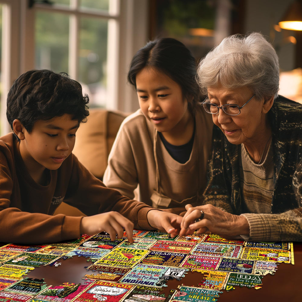 White Mountain happiness guarantee puzzle free replacement if not happy