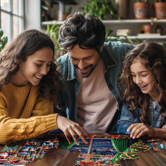 White Mountain puzzle made in USA with Happiness Guarantee
