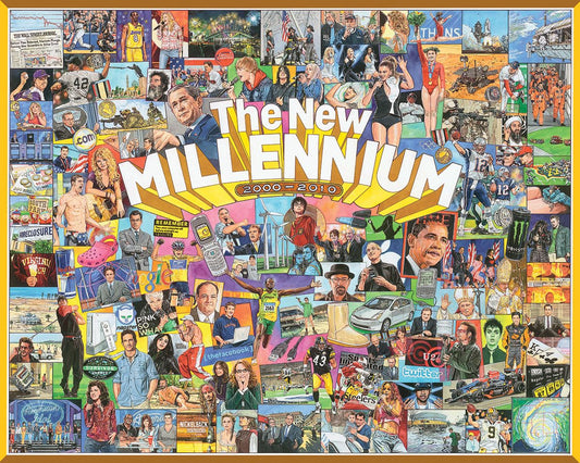 White Mountain The New Millennium puzzle artwork evokes memories and conversation
