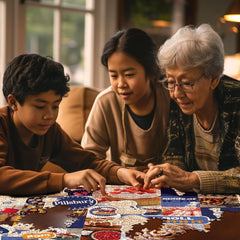White Mountain Pillsbury 60-years tribute puzzle captures baking joy