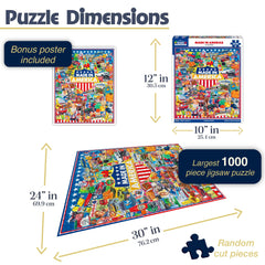 Thick interlocking pieces on blue chipboard from White Mountain for durable, satisfying builds.