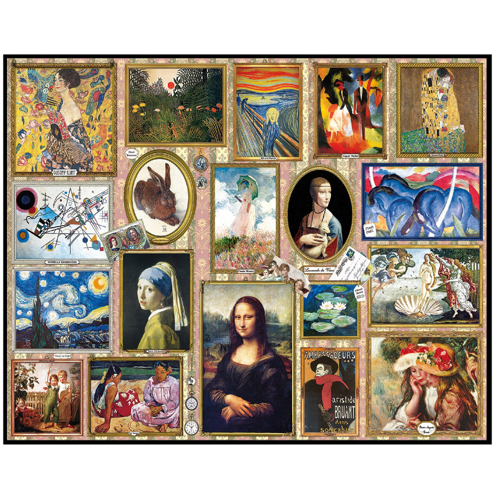 White Mountain Renoir Masterpiece puzzle highlights soft colors for relaxing evenings.