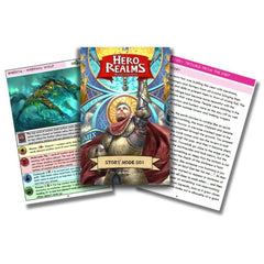 White Wizard Games Hero Realms hero level-up showcases character progression and expanded options.