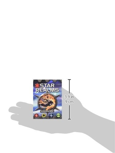White Wizard Games Star Realms space-battlefield scene emphasizes base defenses and direct combat flow.