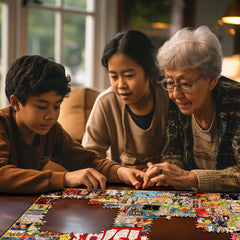 White Mountain The Seventies celebrity headlines montage for themed game night