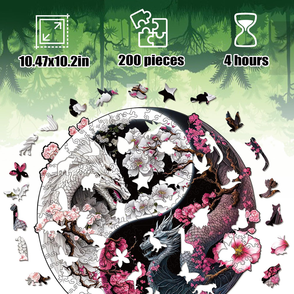 WHJSG Unique animal shapes puzzle collection stimulates thinking during family time.