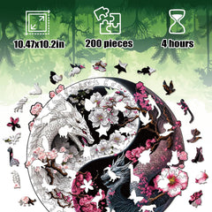 WHJSG Unique animal shapes puzzle collection stimulates thinking during family time.