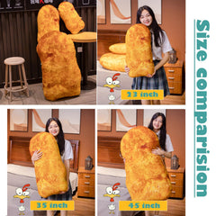 Whlo4U food-design plush, playful novelty for desks or couches.