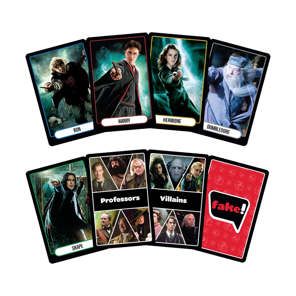 Who Says? Harry Potter Edition character-cards spotlight iconic roles for guessing