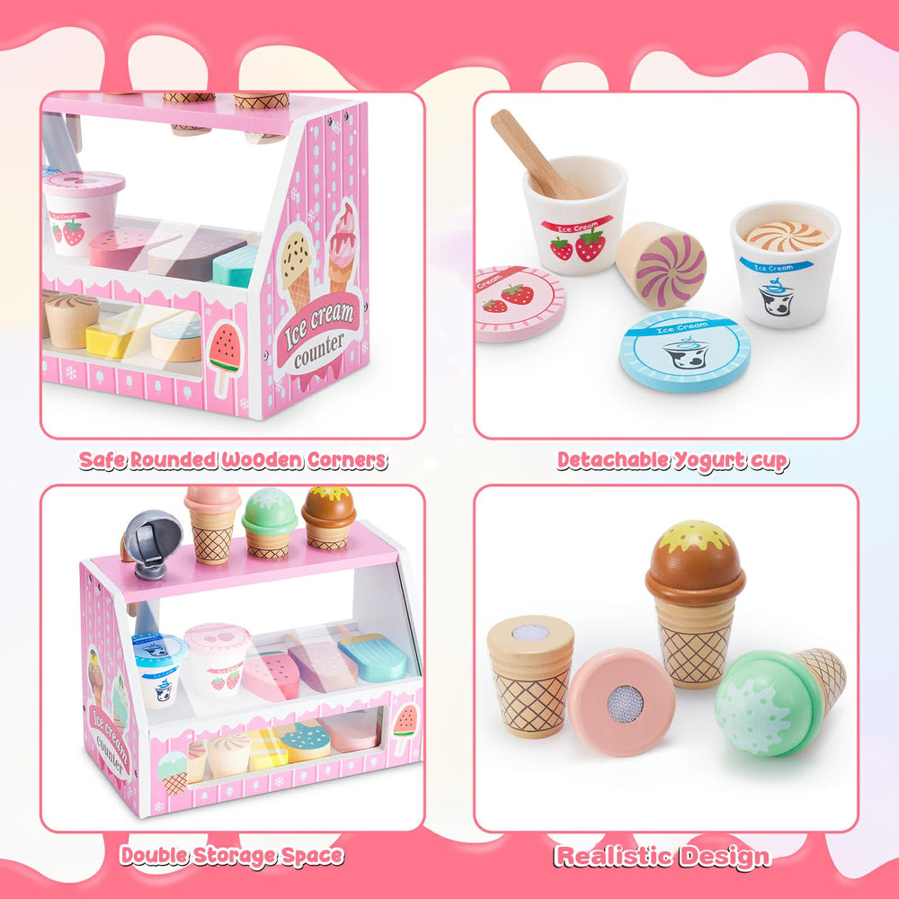 WHOHOLL coins and notes included enhance pretend budgeting and early math-like play.