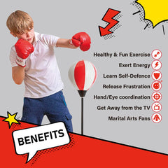 Whoobli boxing gloves for kids for safe, lightweight punching sessions