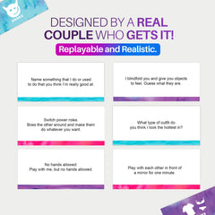 Date-night setup with Why Don't We Why Not cards and candles