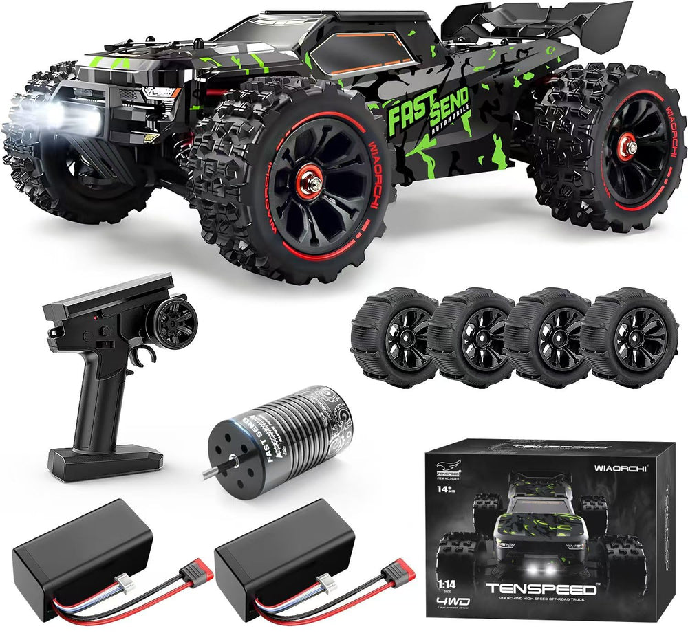 WIAORCHI RC Truggy front bumper protects during off-road bashing