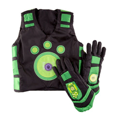 Wicked Cool Toys Wild Kratts Chris suit full costume on a child for play