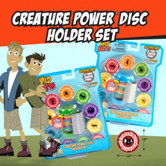 Wicked Cool Toys Wild Kratts disc collection displaying 20 adventure discs for imaginative exploration.