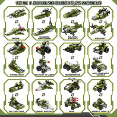 WIDELAND armored force model supports fine motor skills through hands-on building.