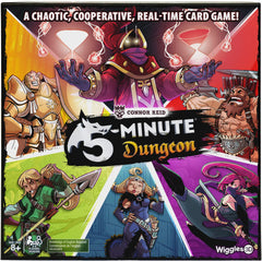 Wiggles 3D 5-Minute Dungeon cards enable quick cooperative play for families.