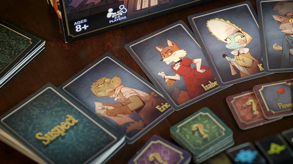 Wiggles 3D culprit cards help you eliminate suspects and sharpen deduction.