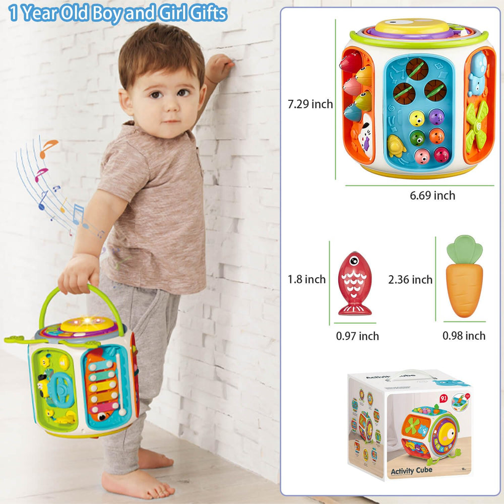WIIBAAHO busy board texture variety to boost fine motor skills