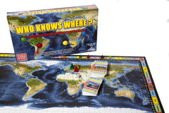 Who Knows Where? playing pieces on a map path