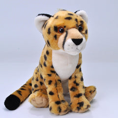 Wild Republic cheetah plush with soft fur for safe kids' play