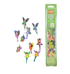 Wild Republic fairy figures tube setup for on-the-go imaginative play
