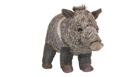 Wild Republic javelina plush toy 12 inch for cuddly desert adventures.