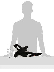 Wild Republic Orca Plush is surface washable for easy cleanup after adventures