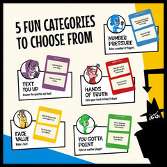 Wilder Games Jackbox Fakin’ It voting tokens ready for scoring rounds.
