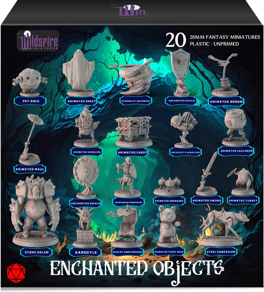Wildspire Animated Swords miniature for dynamic D&D battles and spell effects.
