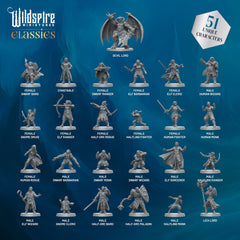 Wildspire Classic Heroes Boss monsters close-up for memorable boss fights.